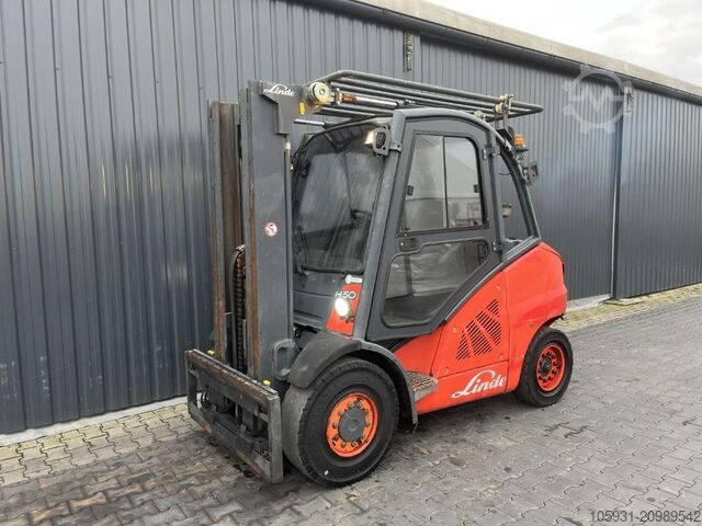 Diesel gaffeltrucks Linde H50D-01