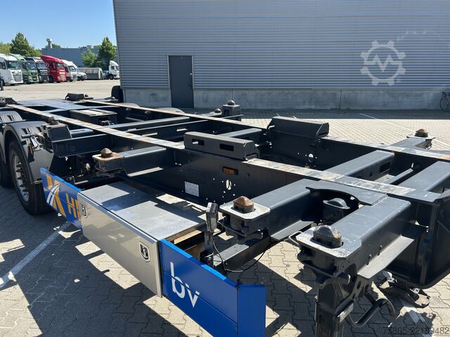 Transporte de contenedores Schmitz Cargobull SCF 24 G EURO / Multi  Container Chassis / Lift...