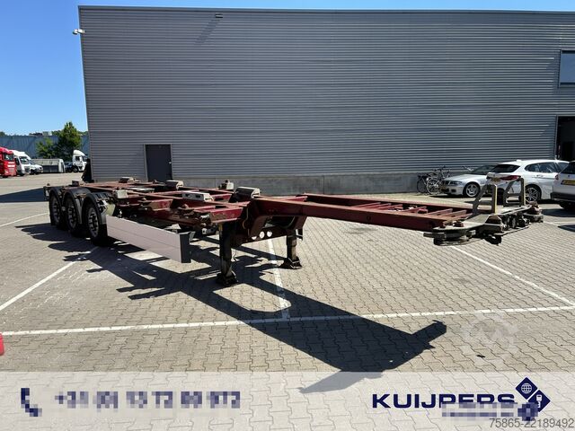 Transporte de contenedores Schmitz Cargobull SCF 24 G EURO / Multi  Container Chassis / Lift...
