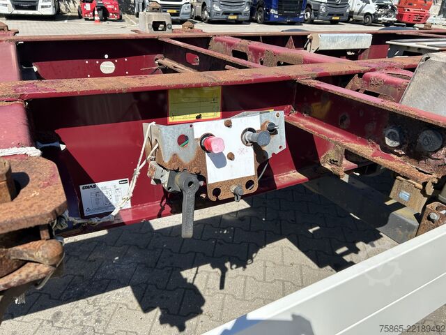 Transporte de contenedores Schmitz Cargobull SCF 24 G EURO / Multi  Container Chassis / Lift...