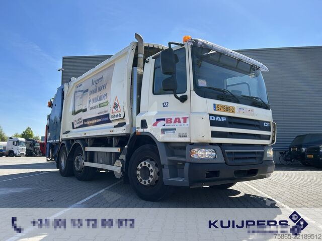 Vozidlo pro svoz odpadu DAF CF 75 220 EEV / Geesink GPM3 = 20 m3 / Garbage ...