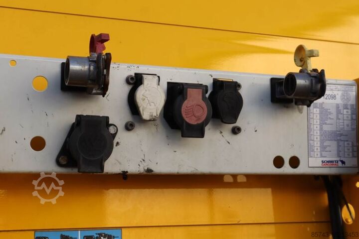 Lonas correderas Schmitz Cargobull SCB3ST CoC Documents, TuV Loading Certif