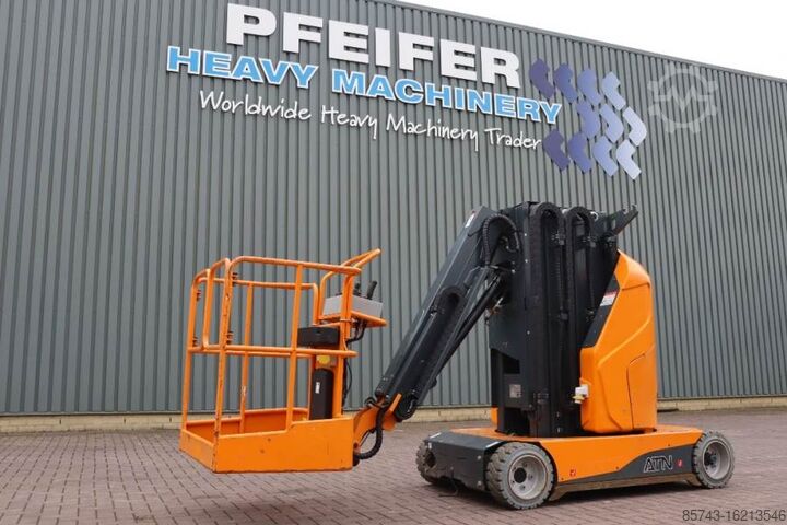 Scharnierende telescopische hoogwerker ATN PIAF 12E Electric, 12m Working Height, 5m Reach, T