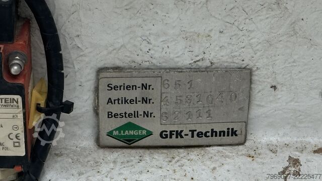 Plate-forme élévatrice sur camion Palfinger Palfinger Arbeitskorb GFK