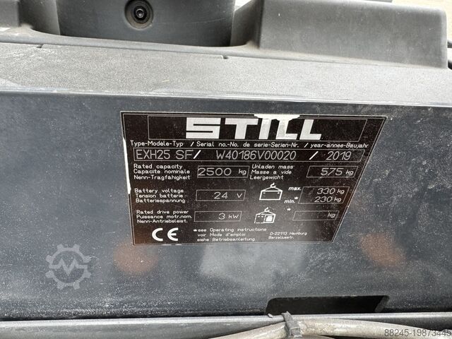 VS-22292 Elektrische palletwagen Still EXUSF25 bj2019 ZGAN STILL EXUSF25