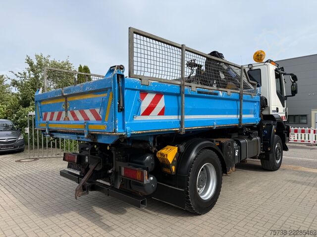Billenő teherautó IVECO Trakker 330 4x4 Meiller Kipper+Hiab 088B-2 Funk