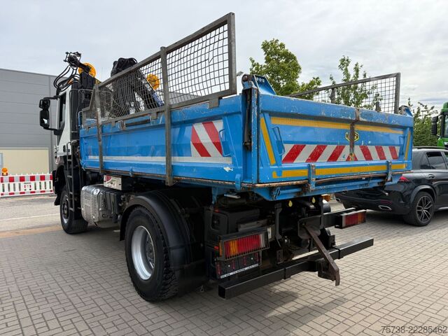 Billenő teherautó IVECO Trakker 330 4x4 Meiller Kipper+Hiab 088B-2 Funk