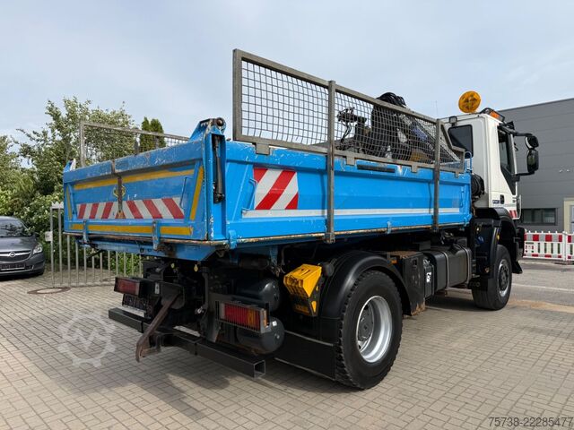 Háromirányú billenő teherautó IVECO Trakker 330 4x4 Meiller Kipper+Hiab 088B-2 Funk