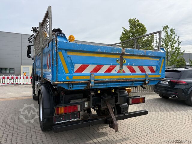 Háromirányú billenő teherautó IVECO Trakker 330 4x4 Meiller Kipper+Hiab 088B-2 Funk