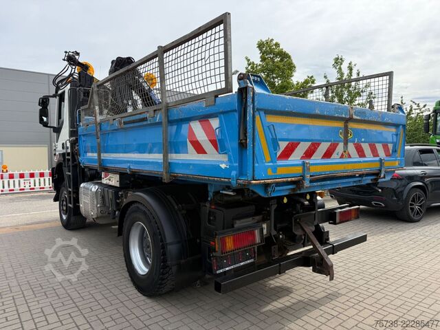 Háromirányú billenő teherautó IVECO Trakker 330 4x4 Meiller Kipper+Hiab 088B-2 Funk