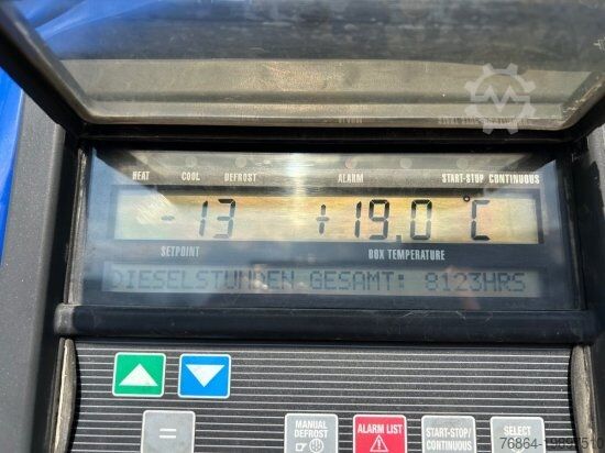 Semiremorcă cu platformă joasă KRONE SD KüHLER, DOPPELSTOCK, CARRIER 1550, PALETTENKASTEN, LIFTACHSE