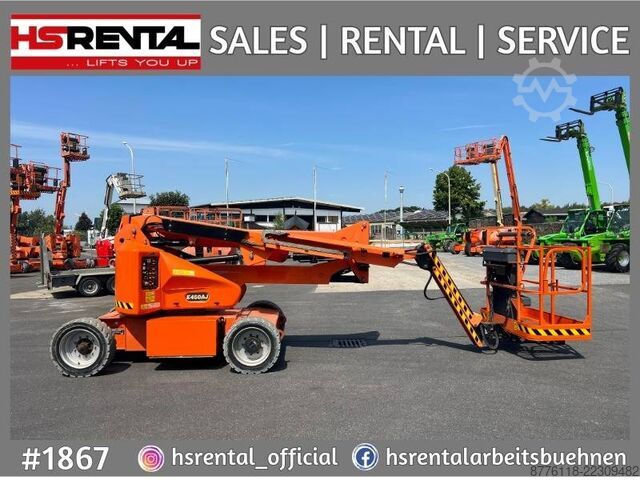 Platformă de lucru telescopică articulată JLG E450 AJ elektro (1867)