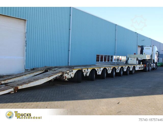 Low loader Faymonville 7 AXLE hydrolisch + 8.50 extendable + 110 tons