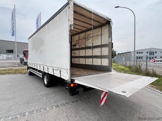 Ladbil med presenning MAN TGM 15.290/BL/Pritsche7,20m/LBW/NL 8,2to/180 tkm