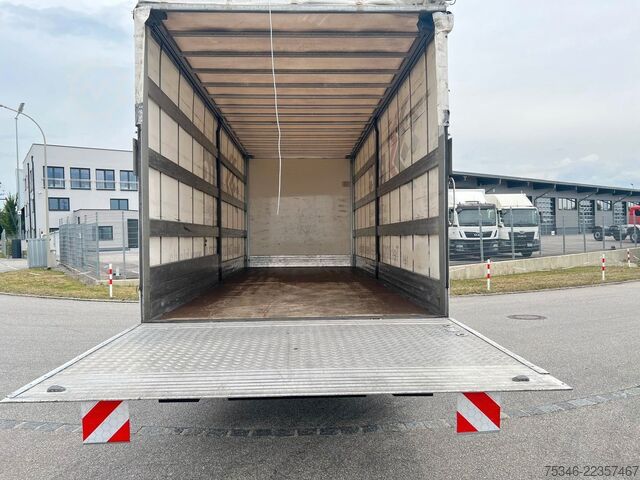 Ladbil med presenning MAN TGM 15.290/BL/Pritsche7,20m/LBW/NL 8,2to/180 tkm