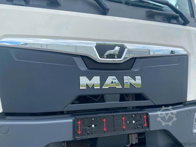 Tre-sidet tipbil MAN TGL 12.250/Kipper/NL6,3To/Klima/Nur 57 tkm/Top