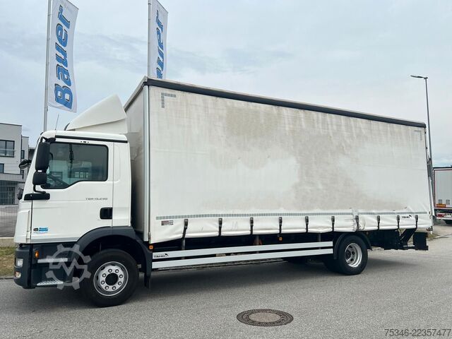 Autocarro con cassone fisso MAN TGM 15.290/BL/Pritsche7,20m/LBW/NL 8,2to/180 tkm