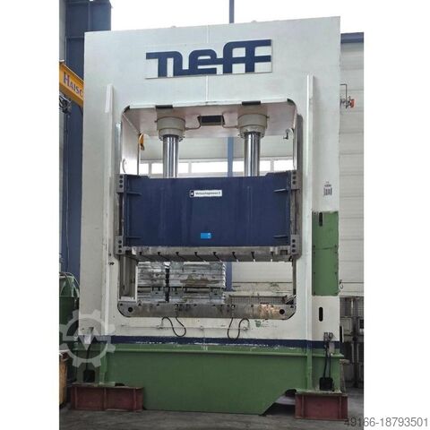 Presă cu două coloane de desen - Hidraulică NEFF DZP 400