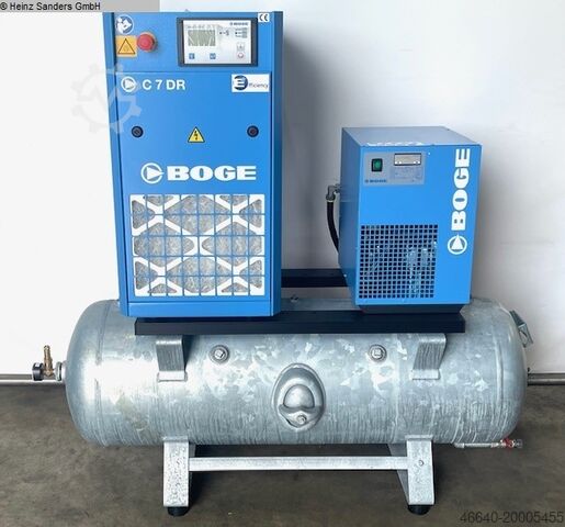 Schroefcompressor BOGE C7 DR