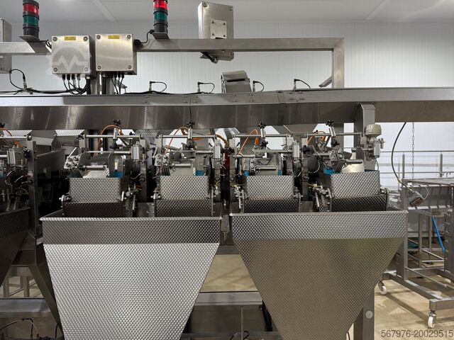 C4000 linjärvåg med 4 huvuden (2016) Cotswold Mechanical Ltd 4-head C4000 linear weigher (2016)