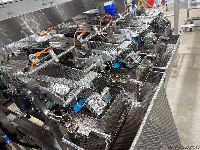 C4000 linjärvåg med 4 huvuden (2016) Cotswold Mechanical Ltd 4-head C4000 linear weigher (2016)