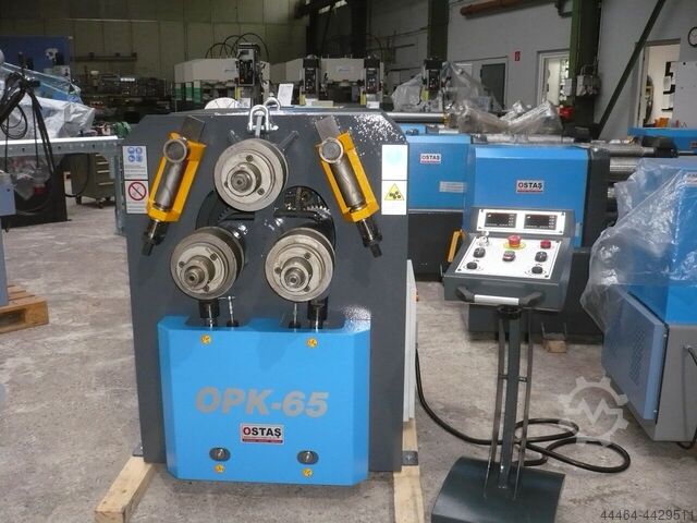 Giętarka do pierścieni profilowych Ostas OPK 65