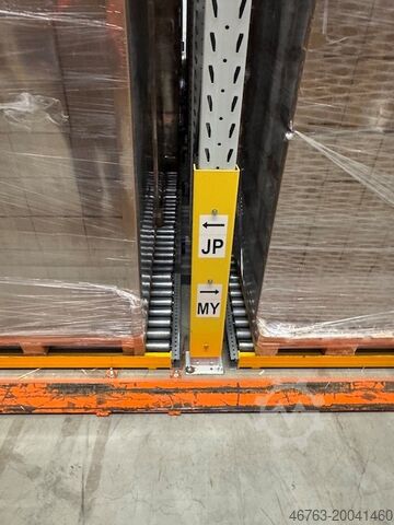 Palle-gennemløbsreol, Feralco, Feralco Dynamisch-Paletten/Durchlaufregal