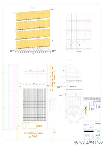 Palle-gennemløbsreol, Feralco, Feralco Dynamisch-Paletten/Durchlaufregal
