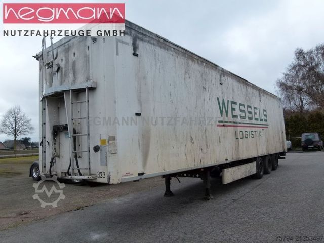 Poluprikolica sa pokretnim podom H&W HWDKSS38, Walkingfloor 96 m³, deutsches Fahrzeug