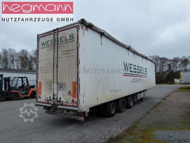 Poluprikolica sa pokretnim podom H&W HWDKSS38, Walkingfloor 96 m³, deutsches Fahrzeug