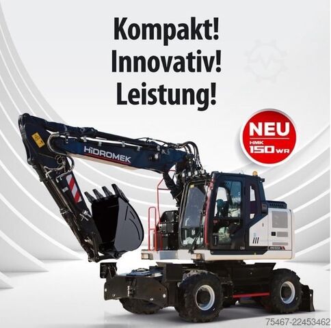Mobile excavator Hidromek HMK 150 WR  H4 Stage5