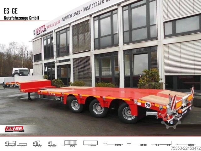 Low loader semitrailer FAYMONVILLE MAX Trailer MAX110 Semi-Tieflader
