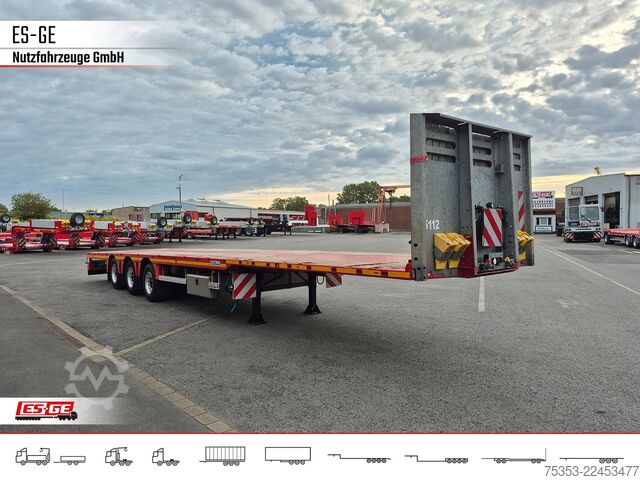 Werkplatform oplegger FAYMONVILLE MAX Trailer MAX200 Sattelanhänger Megatrailer