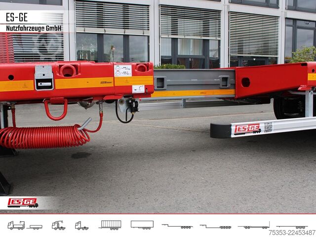 Low loader semitrailer FAYMONVILLE MAX Trailer MAX110 Semi-Tieflader
