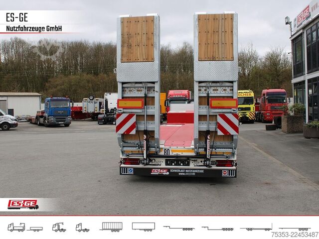 Low loader semitrailer FAYMONVILLE MAX Trailer MAX110 Semi-Tieflader