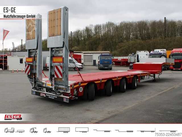 Low loader semitrailer FAYMONVILLE MAX Trailer MAX110 Semi-Tieflader