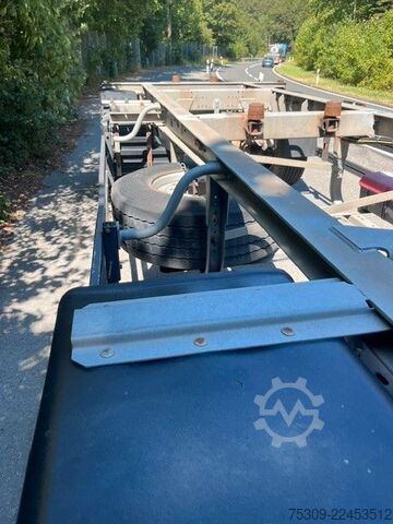 Swap chassis trailer SCHMITZ CARGOBULL BDF AFW 18 vollverzinkt-Mitnahmestapler TÜV NEU