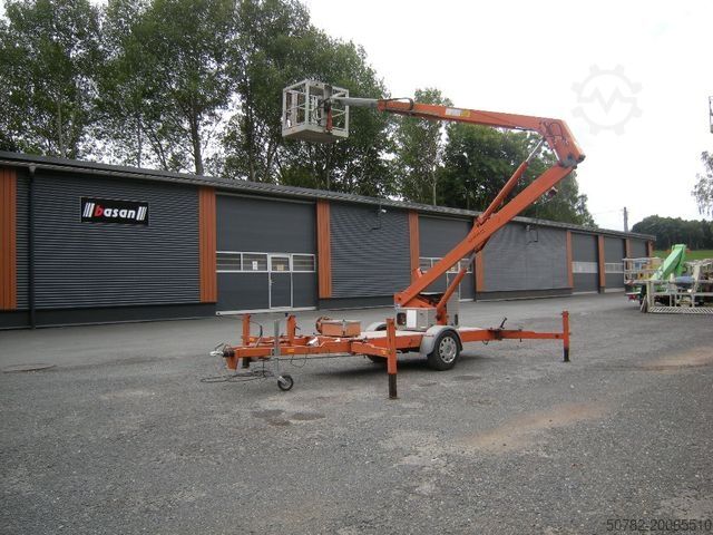 Werkplatform Moog Anhänge Arbeitsbühne,  AH  13,5m