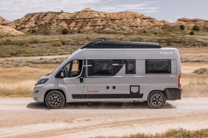 SUNLIGHT CLIFF 600 ADVENTURE MY 2027 MINI VAN SA W.C. NOVO SUNLIGHT CLIFF 600 Adventure MY 2027