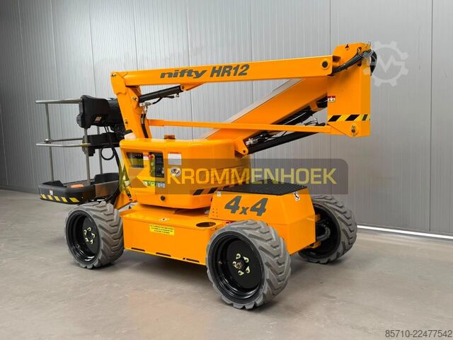 Leddelt teleskopisk arbejdsplatform Nifty Lift HR 12 Hybride 4x4