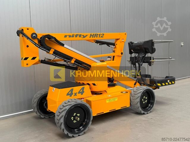 Leddelt teleskopisk arbejdsplatform Nifty Lift HR 12 Hybride 4x4