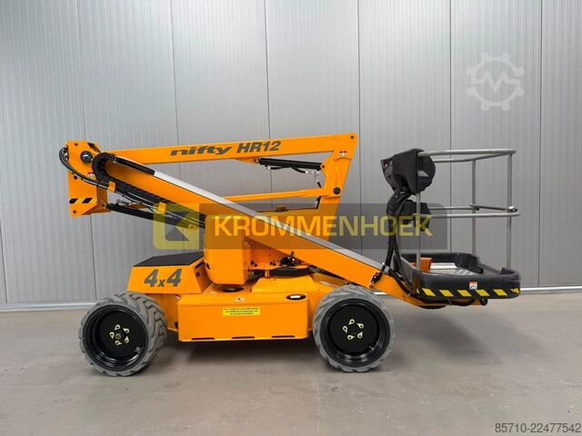 Leddelt teleskopisk arbejdsplatform Nifty Lift HR 12 Hybride 4x4