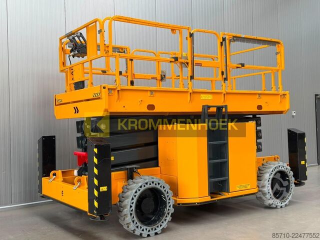 Elevador de tijera Haulotte HS 15 E Pro Range extender | Hybrid