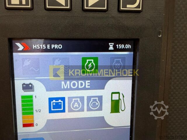 Elevador de tijera Haulotte HS 15 E Pro Range extender | Hybrid