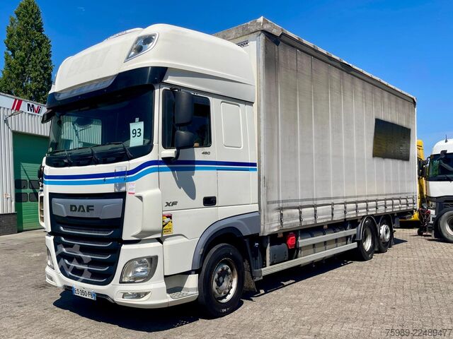 Kuffert DAF XF 480 vol 62m3 SSC, P-Climate, Lift Axel, Load...