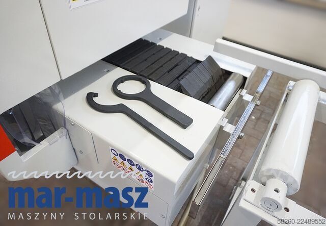 Serra multilâmina de corrente com altura de 140mm RAIMANN KS230 250 ze stołami