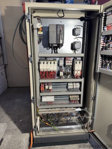 Straalmachine met bovenlooptransportband Turbo Technika Turbinentyp 2xTC 260 D