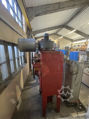 Overhead conveyor blasting machine Turbo Technika Turbinentyp 2xTC 260 D