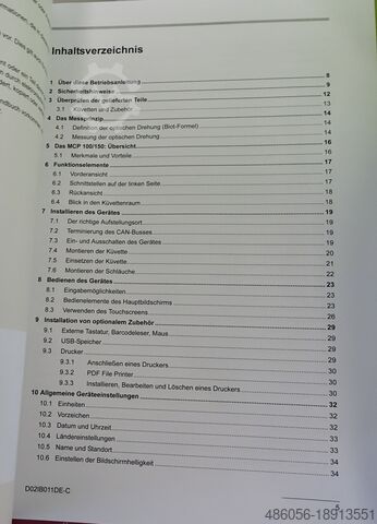 Polarimeter Anton Paar MCP 150