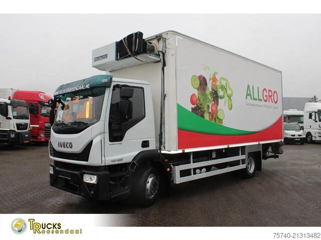 Soğutmalı/dondurulmuş taşıma Iveco Eurocargo 140e22 + EURO 6 + LOW KM + chereau